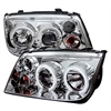 Halo CCFL Projector Headlights 1999-2005 Volkswagen Jetta - image 1