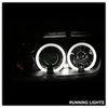 Halo LED Projector Headlights 1999-2005 Volkswagen Jetta - image 4