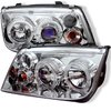 Halo LED Projector Headlights Bulbs Included - image 2