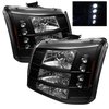 LED Crystal Headlights 2003-2006 Chevy Silverado 1500/2500/3500 - image 2