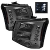 LED Crystal Headlights 2003-2006 Chevy Silverado 1500/2500/3500 - image 1