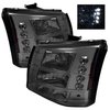 LED Crystal Headlights 2003-2006 Chevy Silverado 1500/2500/3500 - image 2