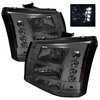 LED Crystal Headlights 2003-2006 Chevy Silverado 1500/2500/3500 - image 3