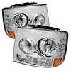 LED Crystal Headlights 1999-2002 Chevy Silverado 1500/2500 - image 1