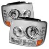 LED Crystal Headlights 1999-2002 Chevy Silverado 1500/2500 - image 2