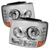 LED Crystal Headlights 1999-2002 Chevy Silverado 1500/2500 - image 3