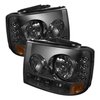 LED Crystal Headlights 1999-2002 Chevy Silverado 1500/2500 - image 2