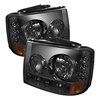 LED Crystal Headlights 1999-2002 Chevy Silverado 1500/2500 - image 3