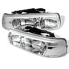LED Crystal Headlights 1999-2002 Chevy Silverado - image 1