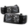 LED Crystal Headlights 1992-1996 Ford F150/Bronco - image 2