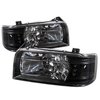 LED Crystal Headlights 1992-1996 Ford F150/Bronco - image 3