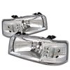 LED Crystal Headlights 1992-1996 Ford F150/Bronco - image 2