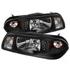 LED Crystal Headlights 1987-1993 Ford Mustang - image 4