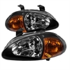 xTune Crystal Headlights1993-1997 Honda Del Sol - image 1