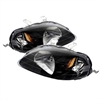 xTune Crystal Headlights 1999-2000 Honda Civic - image 1