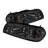LED Crystal Headlights 1987-1993 Ford Mustang - image 1