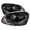 DRL Projector Headlights 2006-2009 Volkswagen GTI/Jetta/Rabbit - image 2