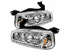 xTune LED Crystal Headlights 2006-2010 Dodge Charger - image 1