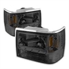 xTune LED Crystal Headlights 1993-1998 Jeep Grand Cherokee - image 1