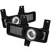 Halo Projector Fog Lights w/Switch 1997-1998 Ford F150/F150 Heritage/F250 LD/Expedition - image 1