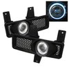 Halo Projector Fog Lights w/Switch 1997-1998 Ford F150/F150 Heritage/F250 LD/Expedition - image 2