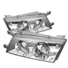 LED Crystal Headlights Bulbs Included - image 1