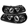 Halo LED Projector Headlights 1997-2003 Chevy Malibu - image 1
