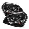 DRL Projector Headlights 2004-2009 Hyundai Tuscon - image 3