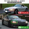 Halo LED Projector Headlights 2003-2008 BMW Z4 - image 4