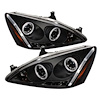 Halo CCFL Projector Headlights 2003-2007 Honda Accord - image 1
