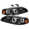 Halo CCFL Projector Headlights 1992-1995 Honda Civic - image 1