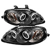 Halo CCFL Projector Headlights 1999-2000 Honda Civic - image 1
