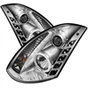 Halo CCFL DRL Projector Headlights 2003-2007 for Infiniti G35 - image 1