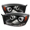 Halo CCFL Projector Headlights 2006-2009 Dodge Ram - image 2
