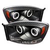 Halo CCFL Projector Headlights 2006-2009 Dodge Ram - image 3