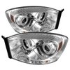 Halo CCFL Projector Headlights 2006-2009 Dodge Ram - image 2