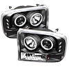 Halo CCFL Projector Headlights 1999-2004 Ford F250/Excursion - image 1