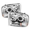 Halo CCFL Projector Headlights 1999-2004 Ford F250/Excursion - image 3