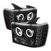 Halo CCFL Projector Headlights 2007-2013 GMC Sierra - image 2