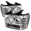 Halo CCFL Projector Headlights 2007-2013 GMC Sierra - image 1