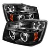 Halo CCFL Projector Headlights 2004-2015 for Nissan Titan - image 4