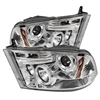 Halo CCFL Projector Headlights 2009-2016 Dodge Ram - image 1