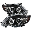 Halo DRL Projector Headlights 2009-2010 Toyota Corolla - image 1