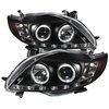 Halo DRL Projector Headlights 2009-2010 Toyota Corolla - image 2