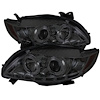 Halo DRL Projector Headlights 2009-2010 Toyota Corolla - image 1