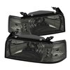 LED Crystal Headlights 1992-1996 Ford F150/Bronco - image 3