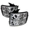Halo CCFL Projector Headlights 2007-2013 Chevy Silverado - image 3