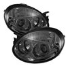 Halo LED Projector Headlights 2003-2005 Dodge Neon - image 3