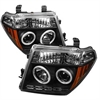 Halo CCFL Projector Headlights 2005-2008 for Nissan Frontier - image 1