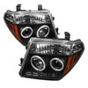 Halo CCFL Projector Headlights 2005-2008 for Nissan Frontier - image 2